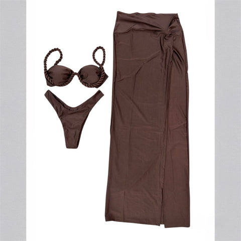 3-Piece Twist Bikini Set