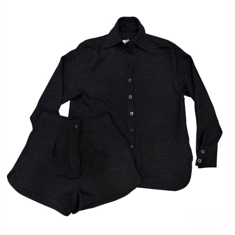 Two-Piece Viscose-Linen Set