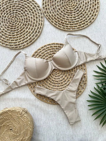 Bandeau Bikini Set