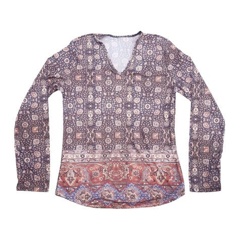 Long sleeve blouse 09390